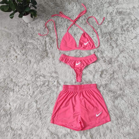 Don't Kill My Vibe 3pc Swimsuit Set