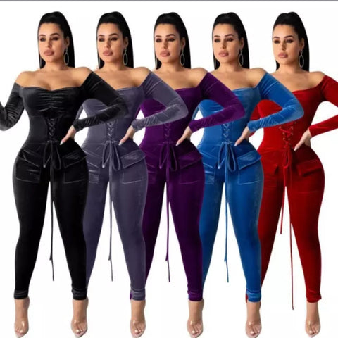 In Control Sexy Bandage Corset Jumpsuit Plus Size