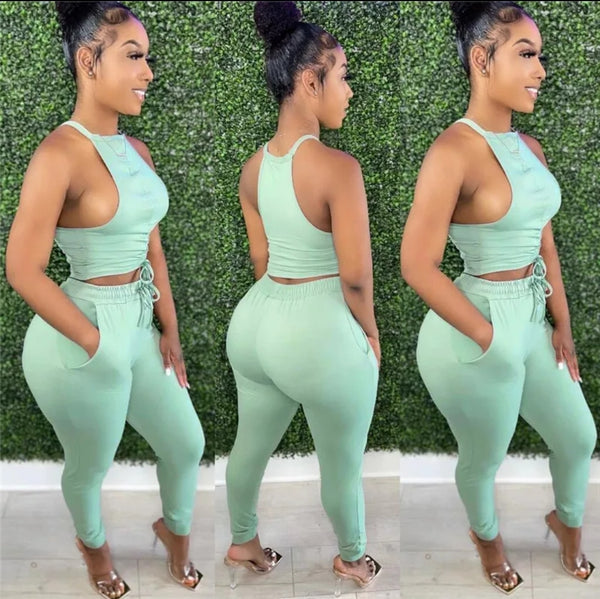 Feeling Lucky Pants Set Plus Size