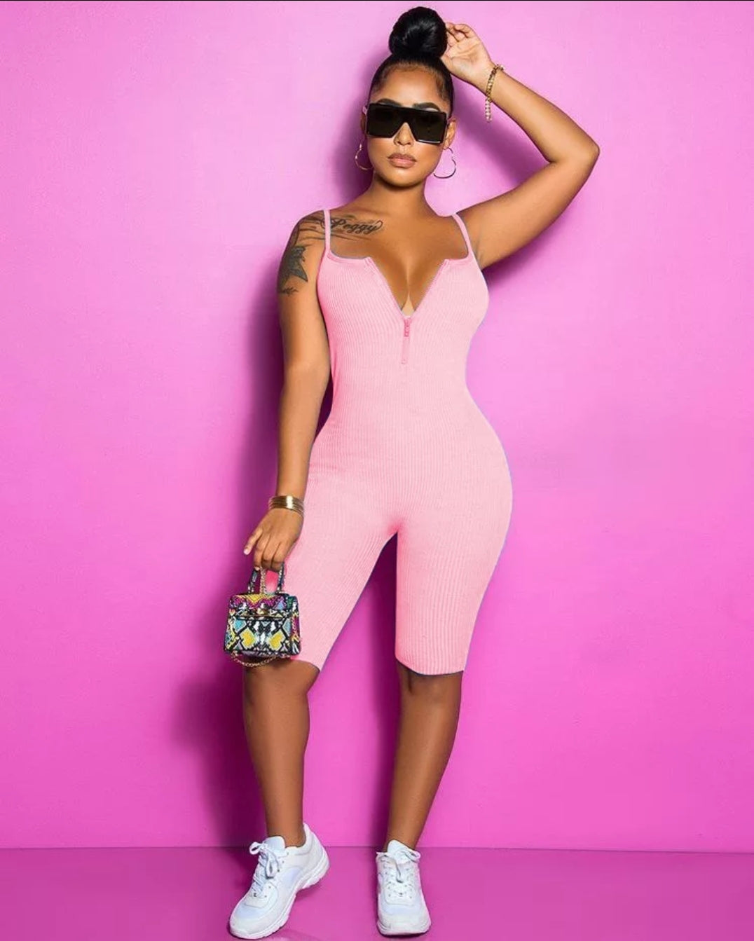 Just Because Romper Plus Size