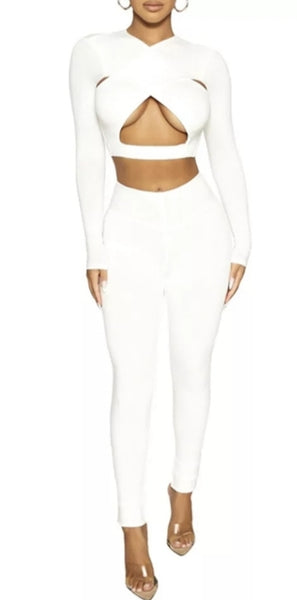 Look Both Ways Sexy 2pc Pants Set