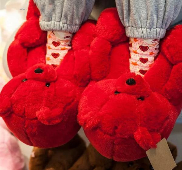 Teddy Bear Slippers