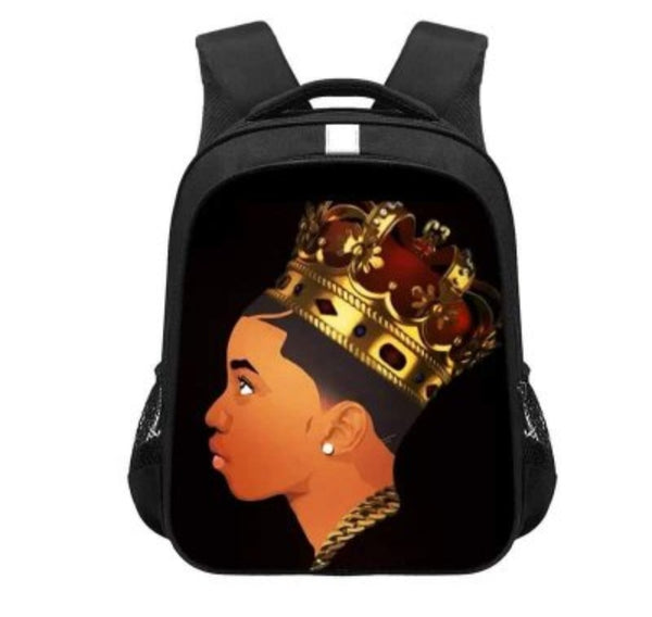 Little Brown Princess/ Prince Bookbag Bundle Set