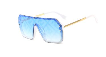 High Fashion Figure Rimless Shades